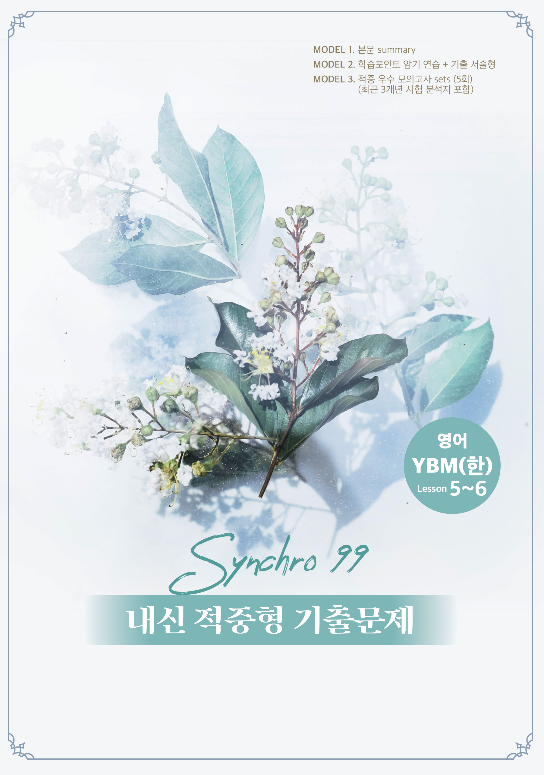 내신대비 적중 synchro99 영어 YBM(한) lesson5-6